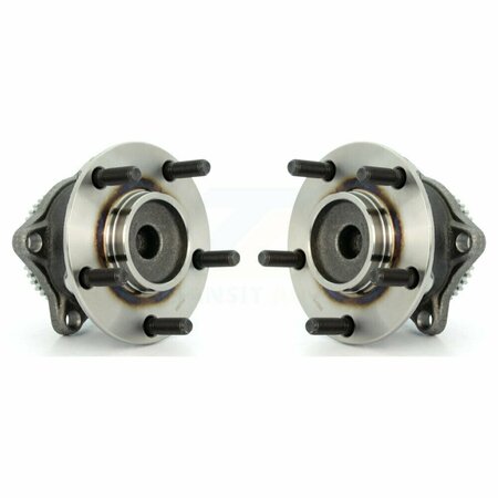 KUGEL Rear Wheel Bearing And Hub Assembly Pair For Mitsubishi Endeavor FWD K70-100637